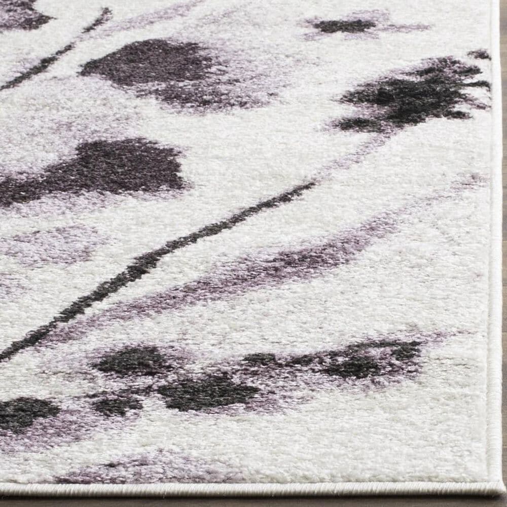 Safavieh Adirondack ADR127L 5&#39;1&quot; x 7&#39;6&quot; Ivory and Purple Area Rug, , large
