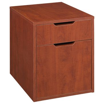 Regency Global Sourcing Niche Mod File Pedestal in Cherry, , large