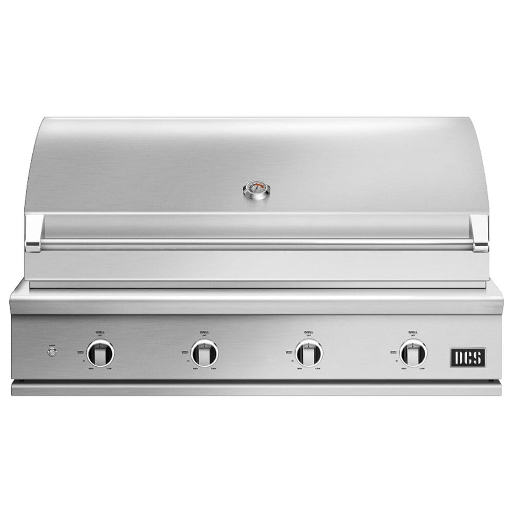 DCS Series 9 48" Built-In Natural Gas Grill with Charcoal Tray in Stainless steel, , large