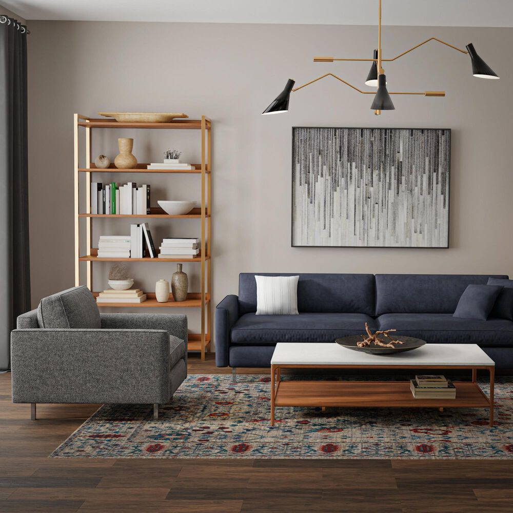 RIZZY Estate EST205 Multicolor 3&#39; x 5&#39; Area Rug, , large