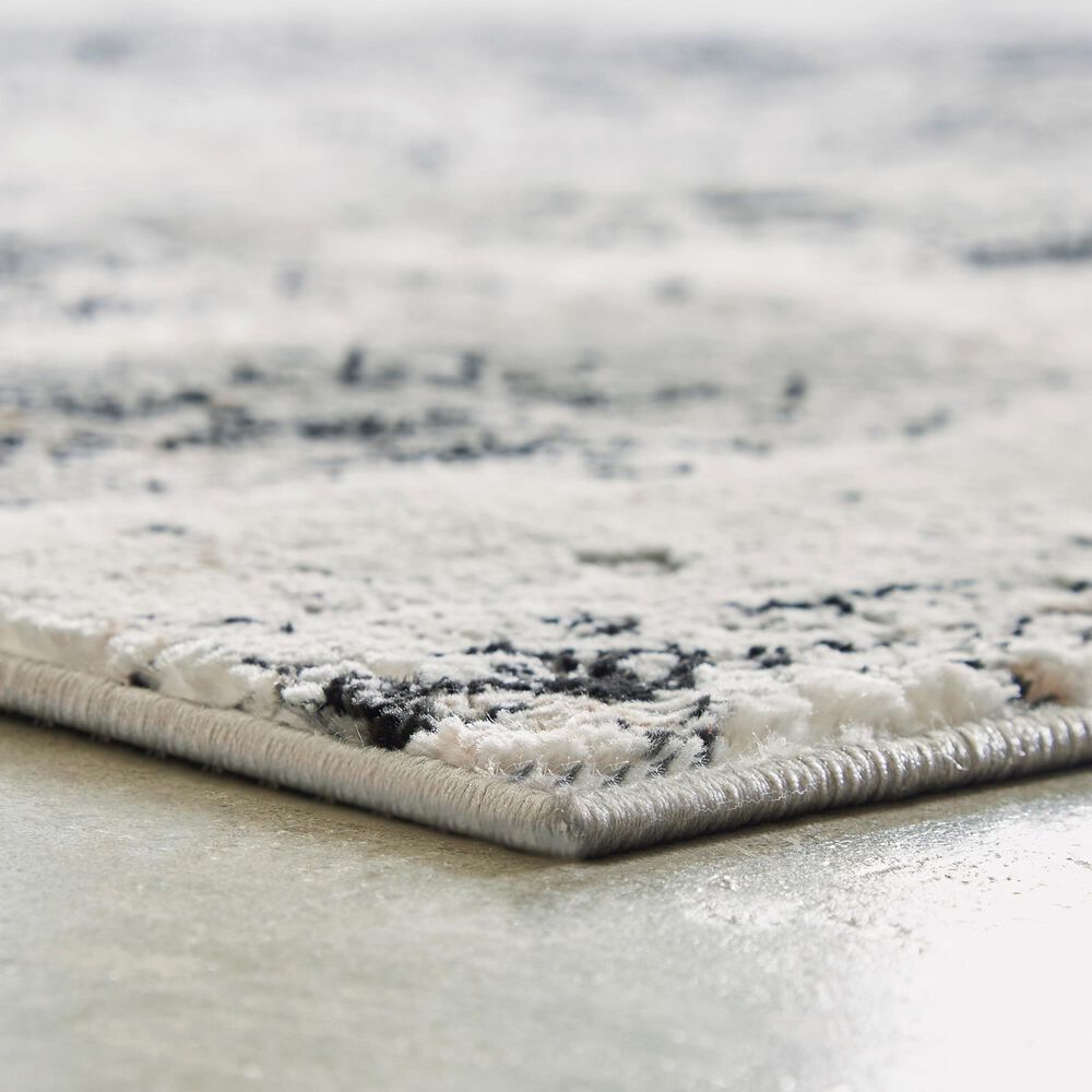 Ashley Langwell 5&#39; x 7&#39; Black, Gray and White Area Rug, , large