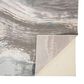 Feizy Azure 3"11" x 6" Gray and Silver Area Rug, , large