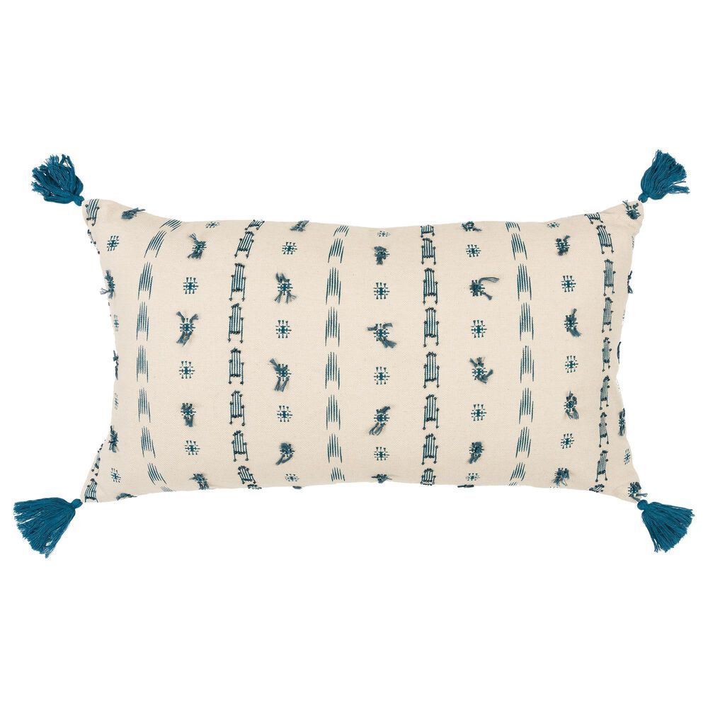 Rizzy Home Geometric 14" x 26" Pillow Cover in Natural, , large