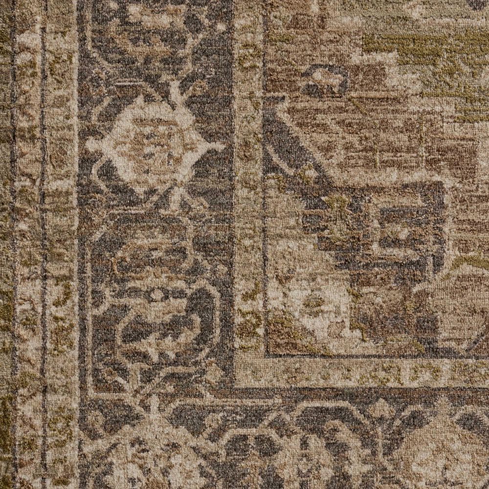 Loloi Haywood Moss and Charcoal 2&#39;7&quot; x 8&#39; Runner, , large