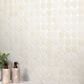 Dal-Tile Relicca Pristine 12" x 12" Octagon Dot Ceramic Mosaic Sheet, , large