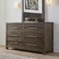 Viceray Collections Joinery 6-Drawer Dresser in Espresso Oak, , large