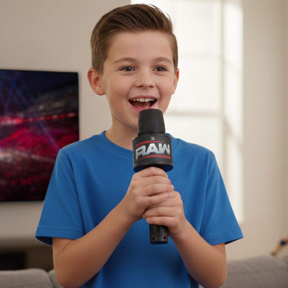 KIDdesigns WWE Smack Talk Microphone with Voice Control, , large