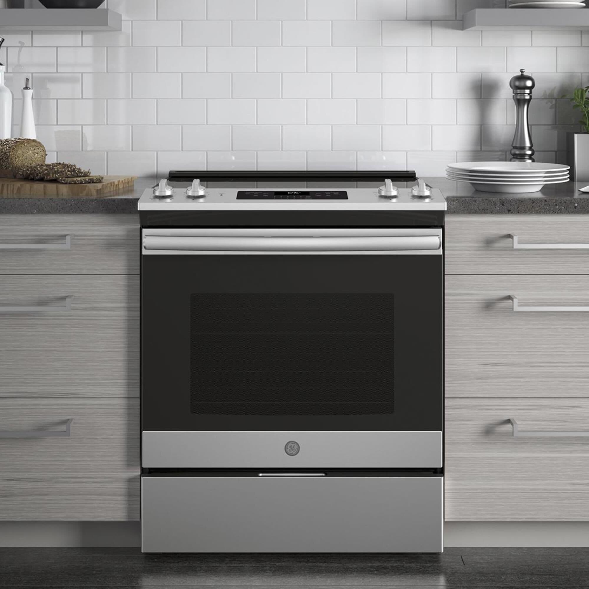 Slide in stove 2024 electric