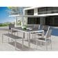 Zuo Modern Metropolitan Bench in Silver/Gray, , large