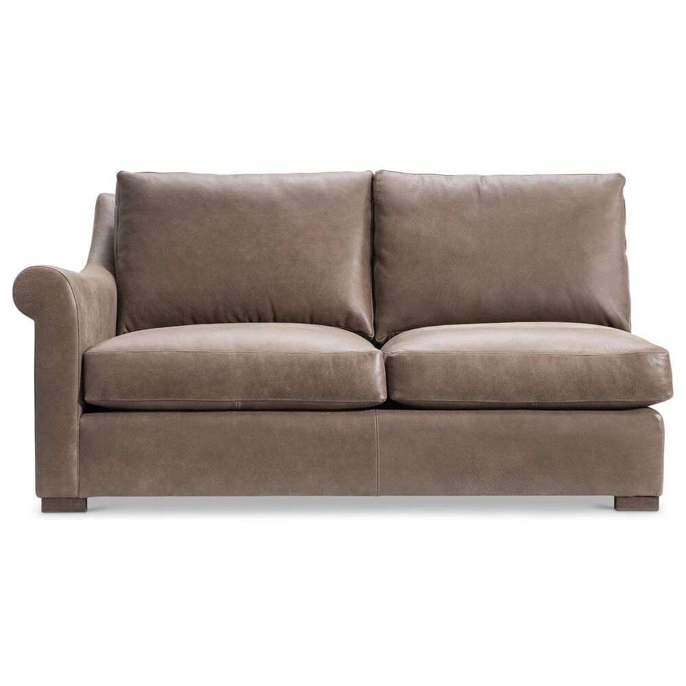 Bernhardt Keirnan 4-Piece Reversible Sectional in Brown, , large
