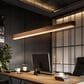 Golden Lighting Silva 1-Light Pendant in Black and Walnut, , large