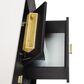 James Martin Vanities Lucian 48" Single Vanity in Carbon Oak with 3 cm Victorian Silver Quartz Top, , large