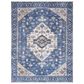 Nourison Grand Washables 5"3" x 7"3" Denim Area Rug, , large