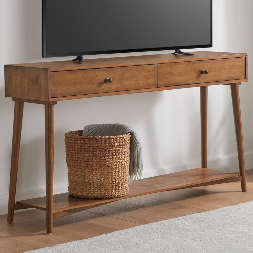 Martin Svensson Home Mid Century Modern Console Table in Cinnamon, , large