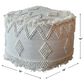 Uttermost Uriah Pouf in Soft Ivory, , large