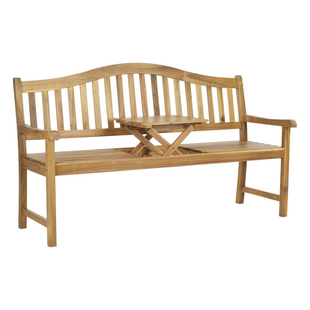 Safavieh Mischa Bench in Teak, , large