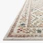 Rifle Paper Co. x Loloi Laurel Parquet 6"6" x 9"2" Cream Area Rug, , large