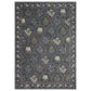 Rifle Paper Co. x Loloi Fiore FIO-04 3"7" x 5"7" Navy Area Rug, , large