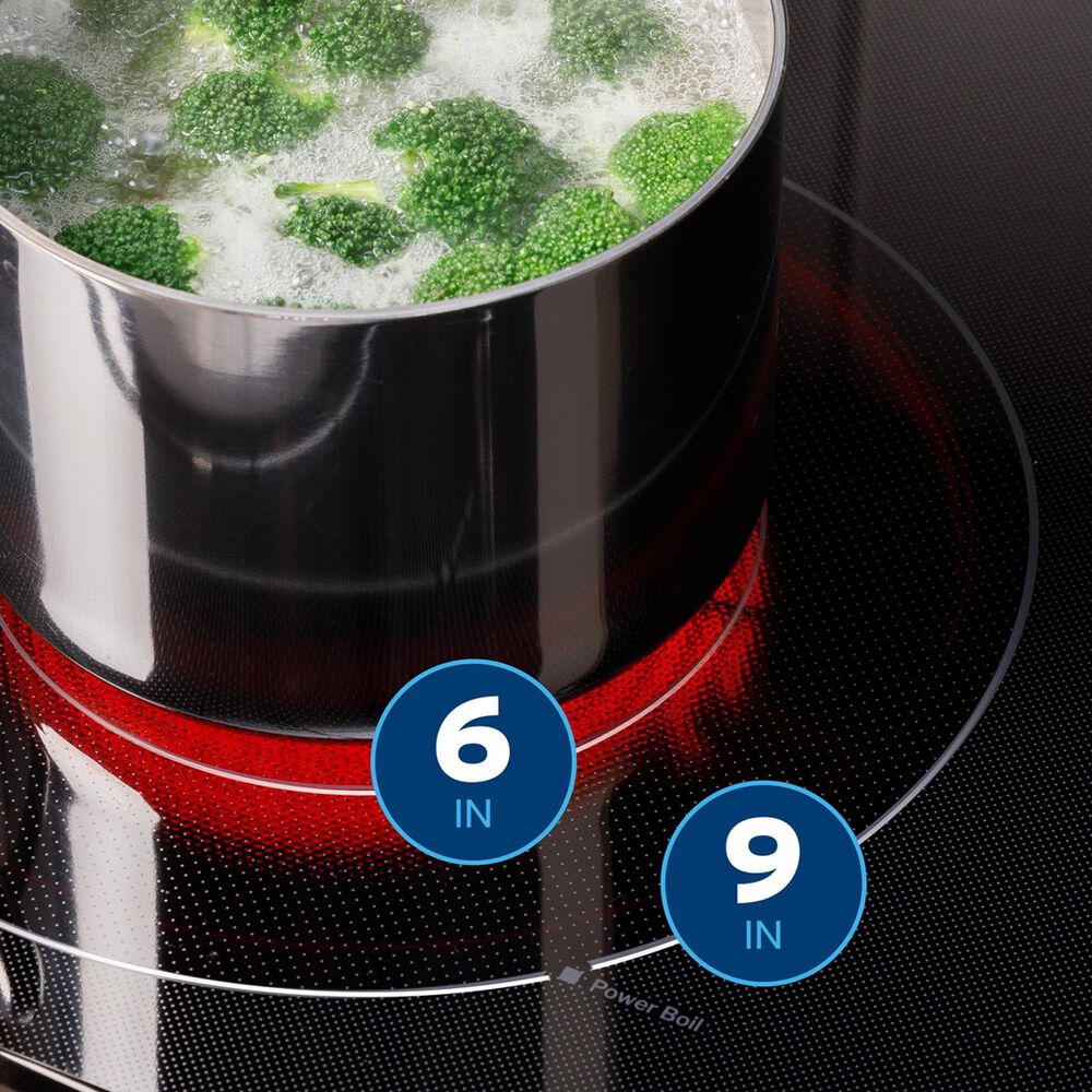 GE Appliances 30" Slide-In Electric Range with Crisp Mode in White, , large