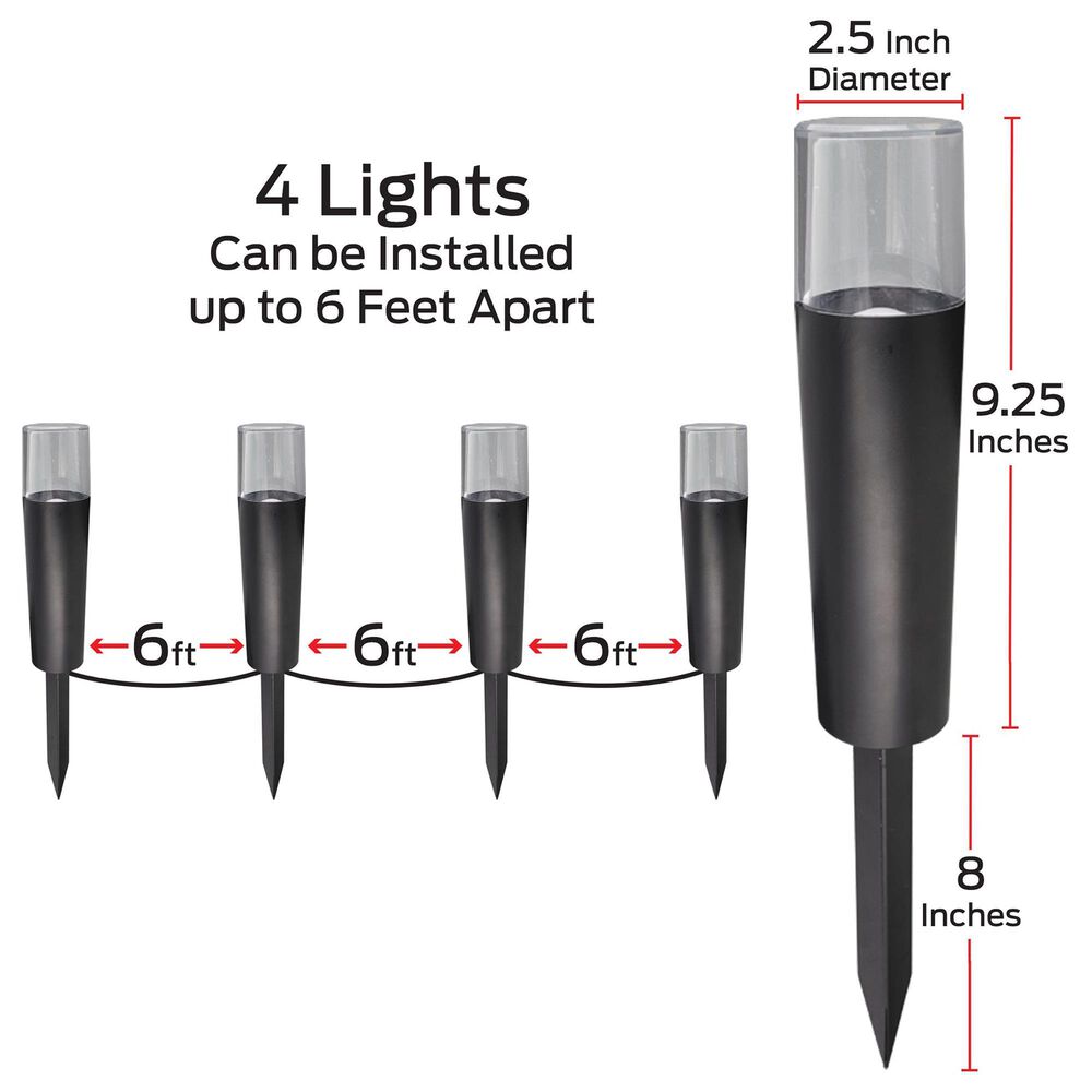 Monster Illuminessence 4-Piece Pathway Light in Multicolor, , large