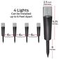 Monster Illuminessence 4-Piece Pathway Light in Multicolor, , large