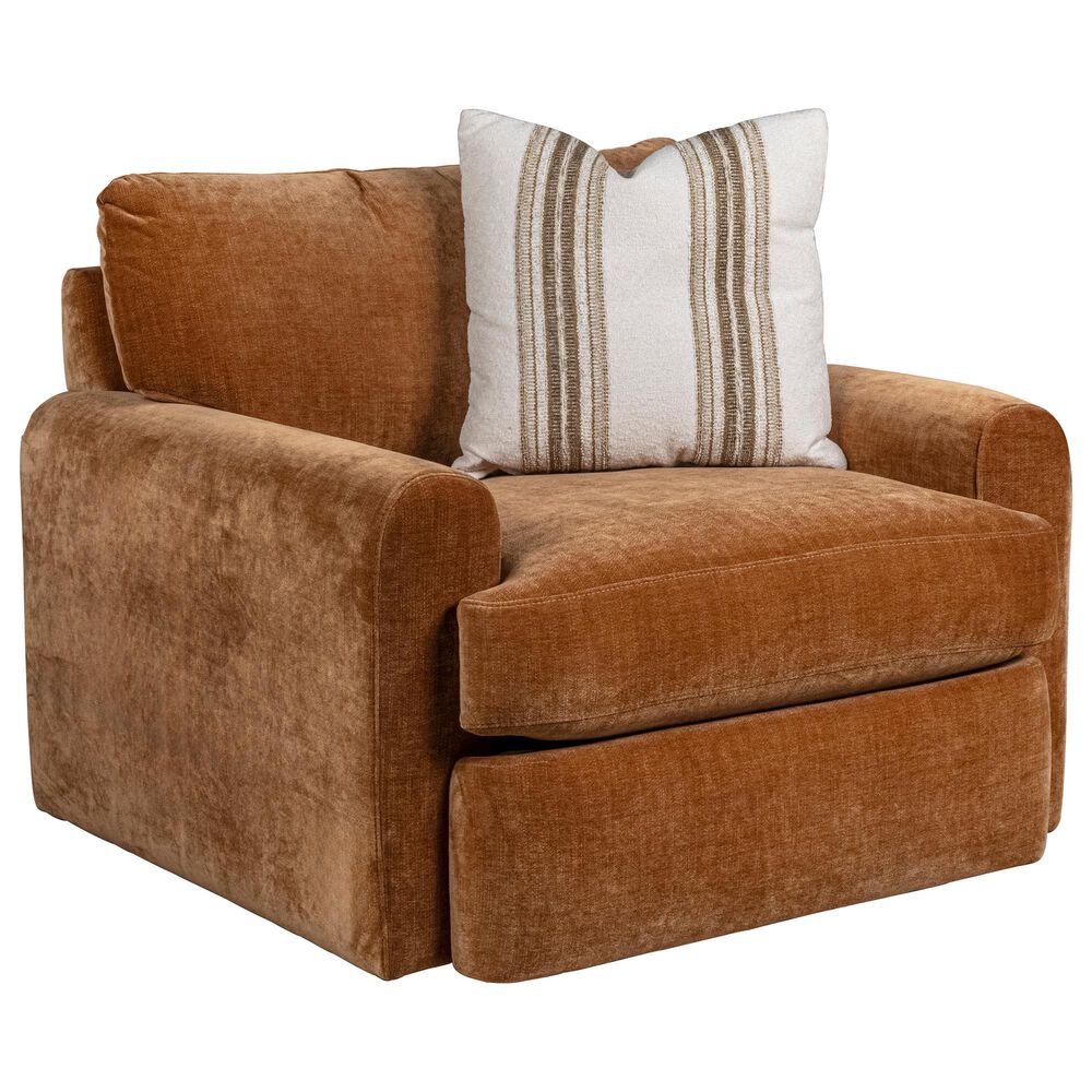 Jonathan Louis Lincoln Arm Chair in Andrew Cognac, , large