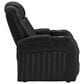 Ashley Cavemen Den Power Reclining Sofa and Recliner Set in Midnight, , large