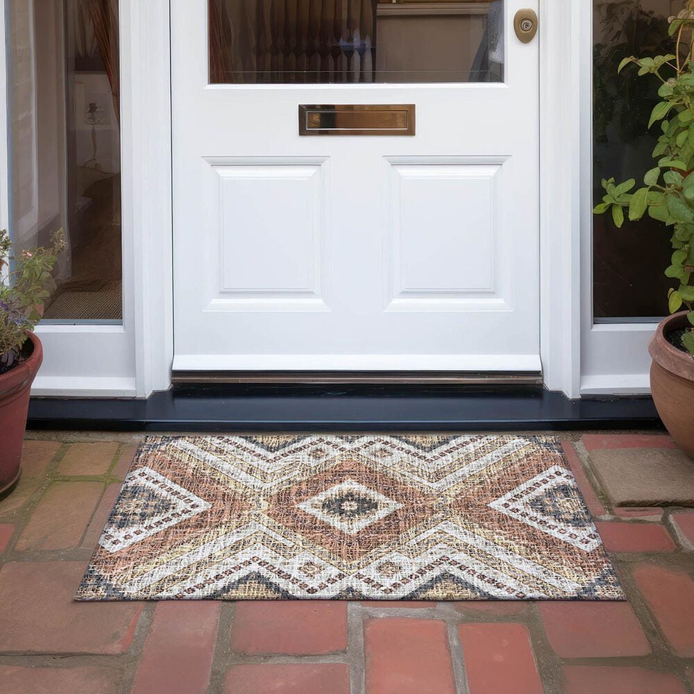 Dalyn Rug Company Portico PO5 Copper 2&#39;6&quot; x 3&#39;10&quot; Area Rug, , large