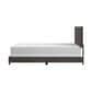 Richlands Furniture Willow King Upholstered Panel Bed in Charcoal, , large