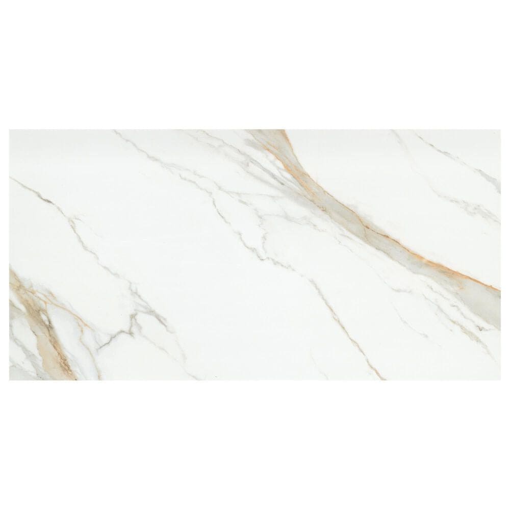 Emser Duchessa Gold 24" x 24" Polished Porcelain Tile, , large