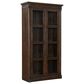 Riva Ridge Jackson 2-Door Display Cabinet in Turkish Coffee, , large