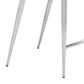 Zuo Modern Magnus Counter Stool in Black and Silver (Set of 2), , large
