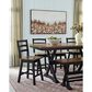 Ashley Wildenauer Swivel Counter Stool in Brown and Black, , large