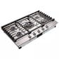 LG Studio 36" 5-Burner Gas Cooktop in Stainless Steel, , large