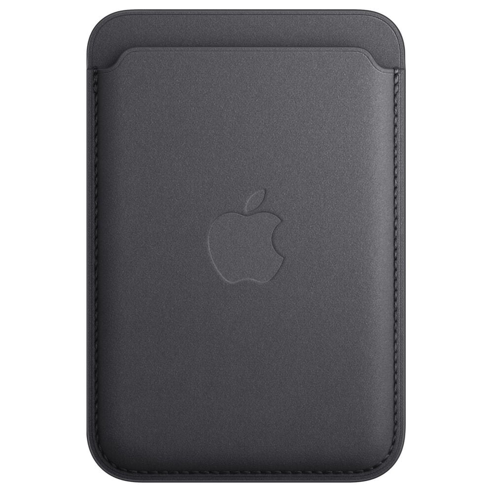 Black FineWoven Wallet with MagSafe - Apple (UK)