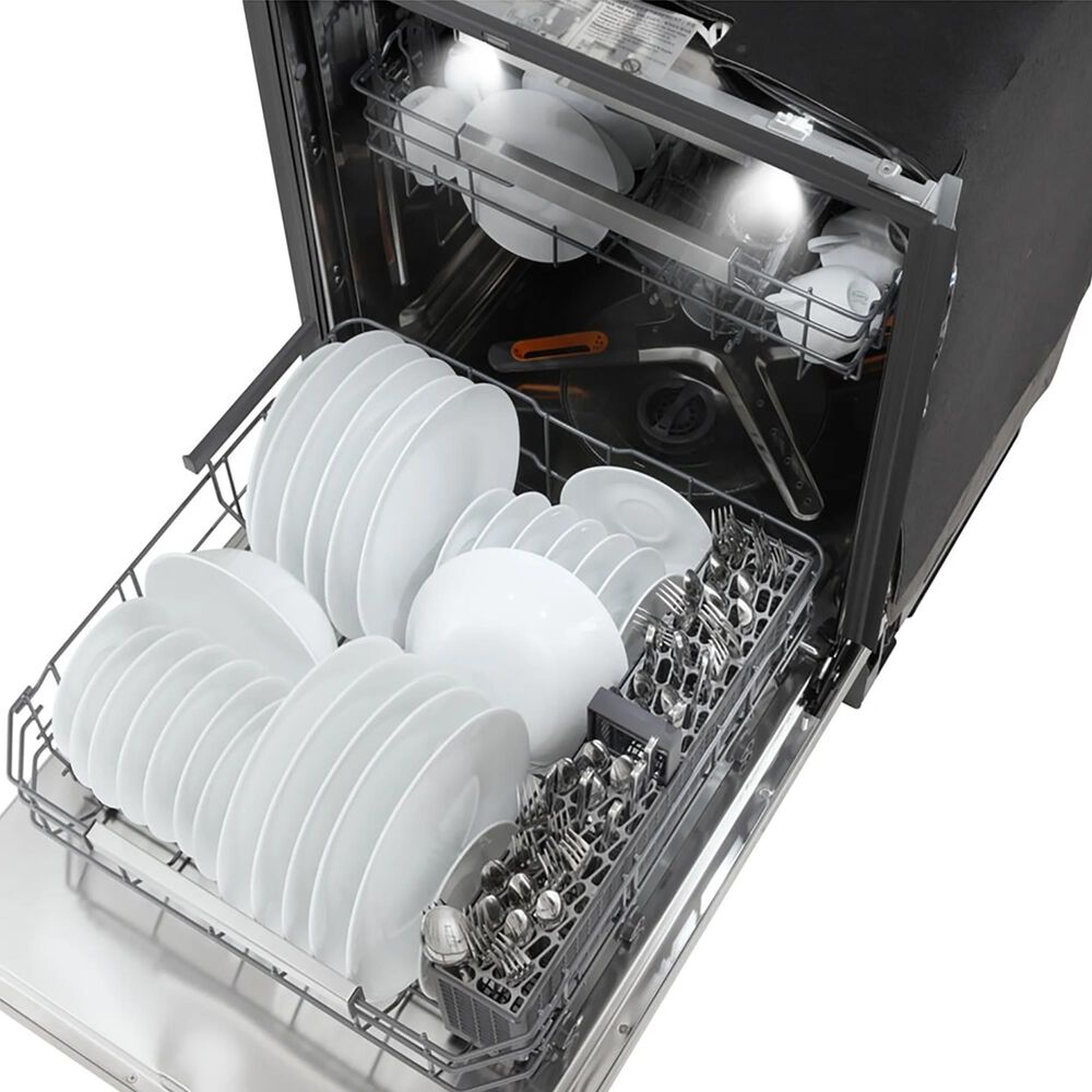 LG Studio 24&quot; Built-In Dishwasher with TrueSteam and Dynamic Heat Dry in Stainless Steel, , large