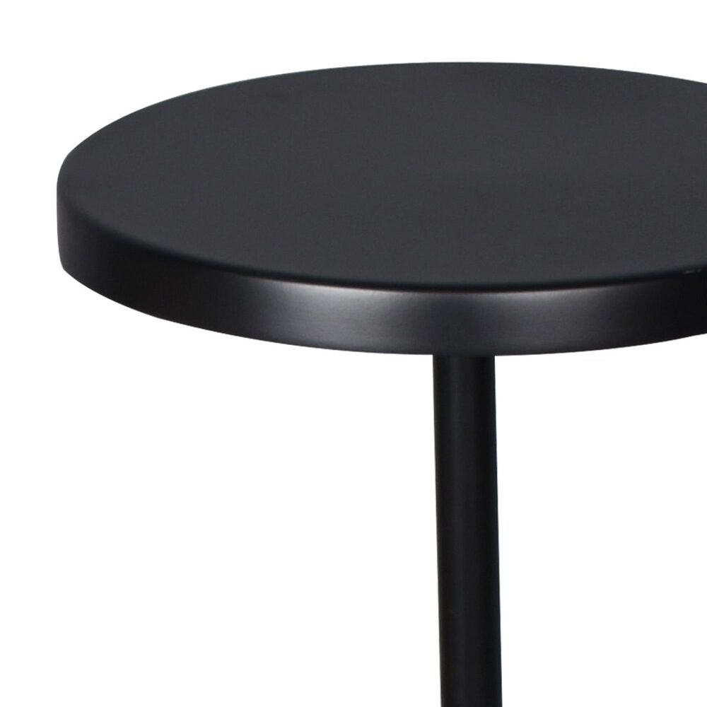 LR Home Martini Drink Table in Black, , large