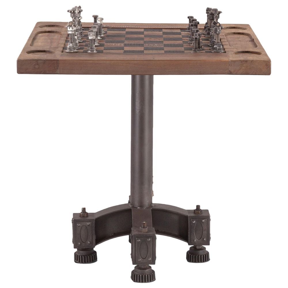 Home Trends &amp; Design 3-Piece Game Table Set in Natural, , large