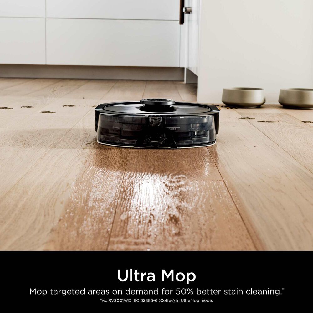 Shark 2-In-1 Robot Vacuum and Mop with XL HEPA Self-Empty Base in Black, , large