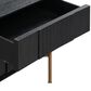 Blue River Carnaby 3-Piece Queen Bed Set in Black Brushed and Bronze, , large