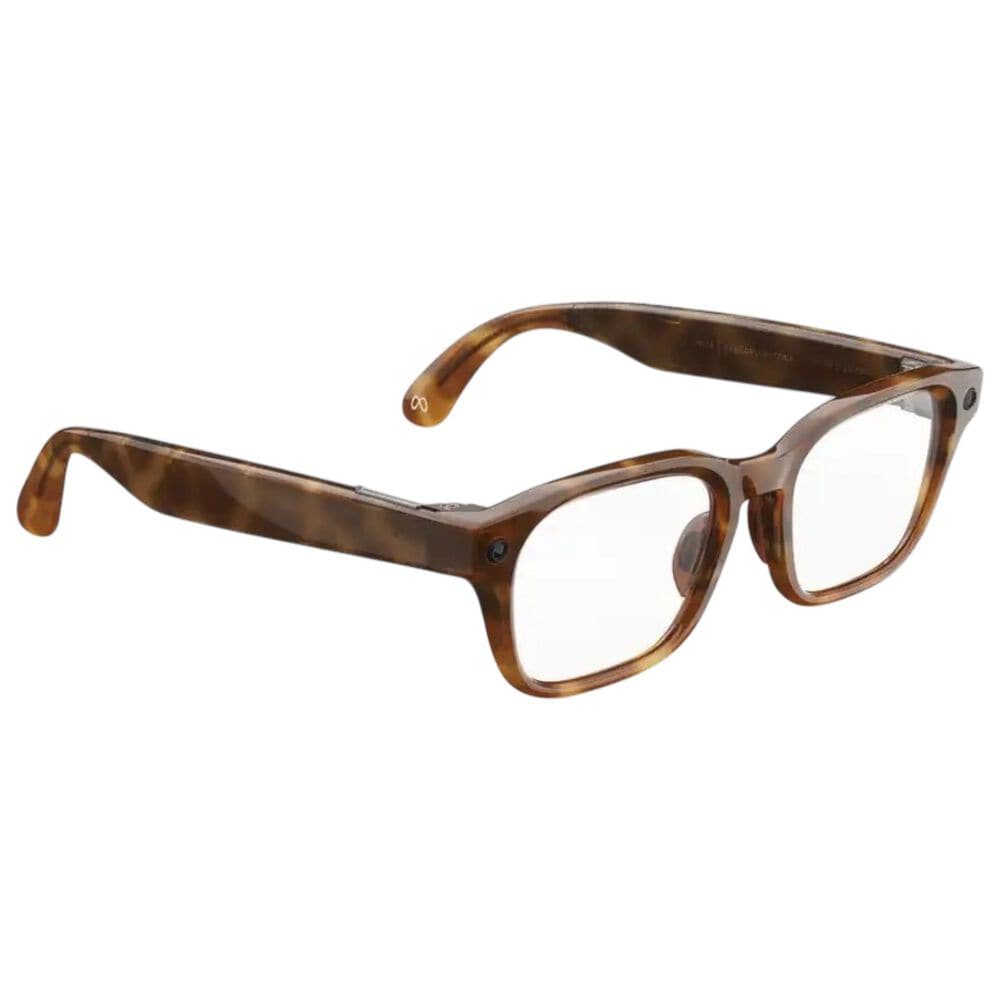 Meta Adventurer Glasses with Clear Lens in Classic Tortoise, , large