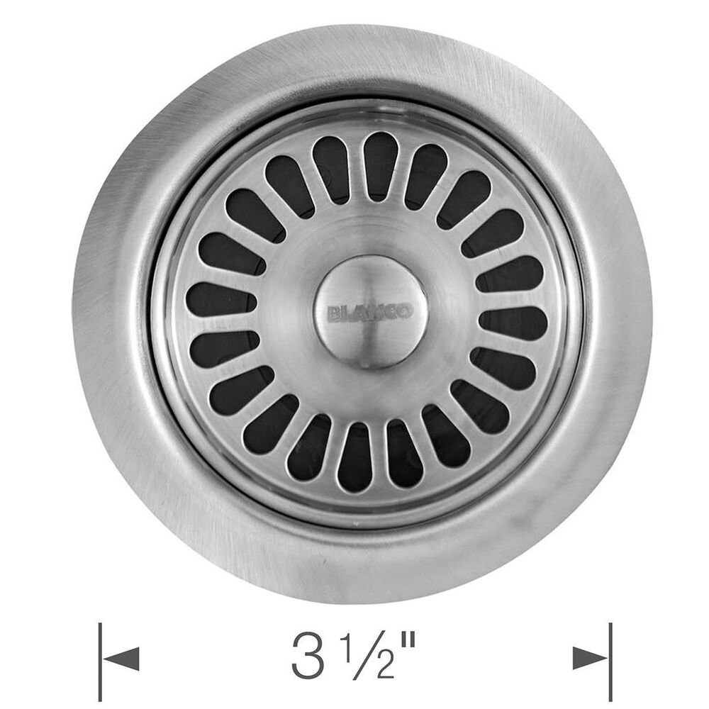 Blanco Sink Waste Flange in Stainless Steel, , large