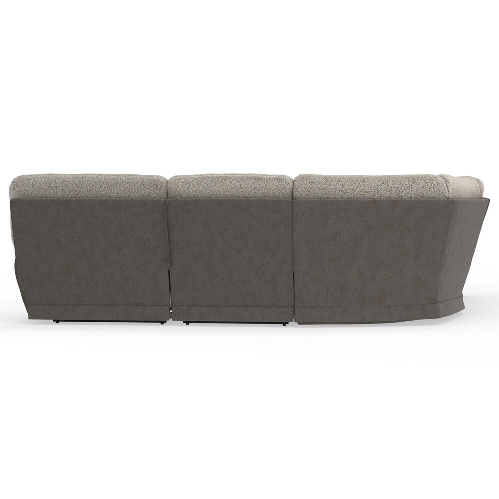 Catnapper Rendezvous 5-Piece Power Reclining Symmetrical Sectional in Slate and Fawn, , large