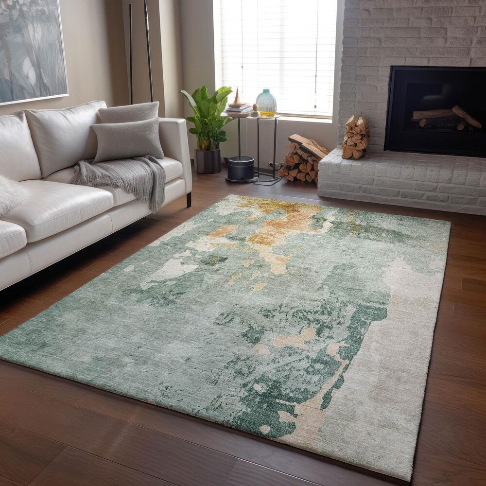 Dalyn Rug Company Bresca 8&#39; x 10&#39; Seafoam Indoor/Outdoor Area Rug, , large