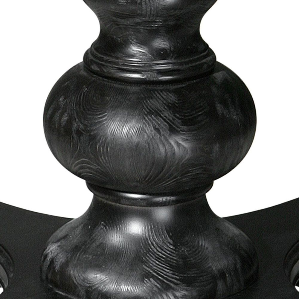 Uttermost Brynmore Dining Table in Satin Black - Table Only, , large