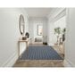 Nourison Twist Reversible 6" x 9" Blue Indoor/Outdoor Area Rug, , large