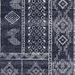 Safavieh Adirondack ADR206N 2"6" x 8" Navy and Silver Runner, , large