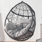 Hearth and Haven Castaic Outdoor Hanging Chair with Cushions in Light Gray, , large