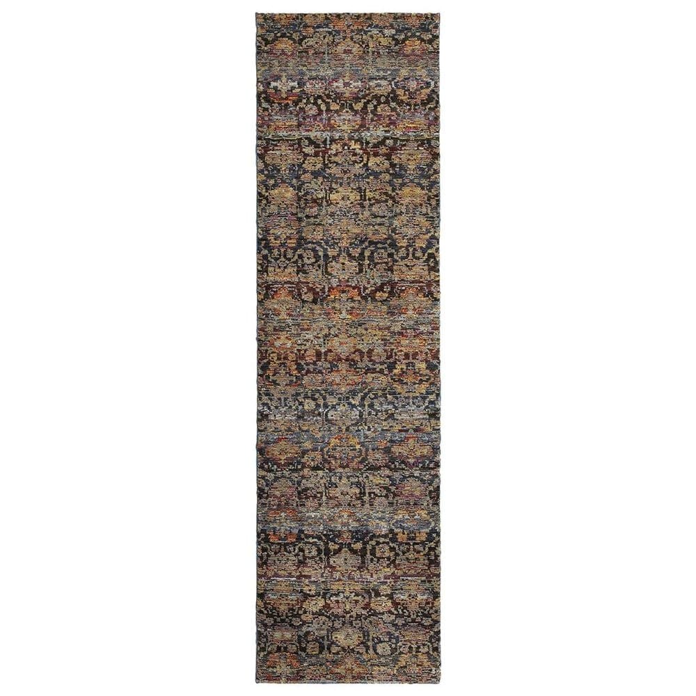 Oriental Weavers Andorra 6836C 2"6" x 12" Multi/Blue Runner, , large