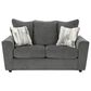 Ashley Stairatt Stationary Sofa and Loveseat Set in Gravel, , large
